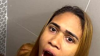 big booty kiki drinks piss for first time