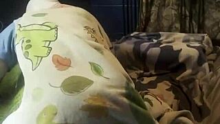 diaper mickel humping his stuffy with a magic wand diapercumming