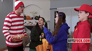 Trick or treating gone bad 3 friends get punished at halloween