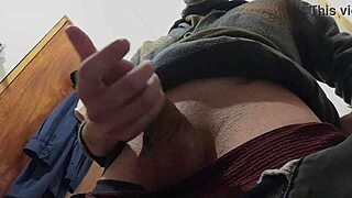 rain falls as i masturbate in bathroom