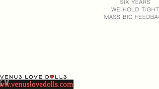 American beauty iii sex doll with silicone tits