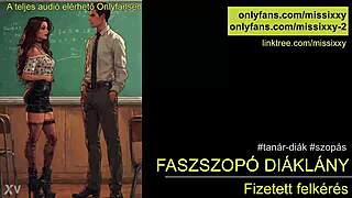 faszszopó dióklány - magyar audio