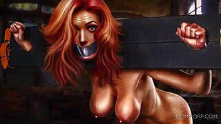 Bdsm art bondage cartoons