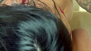 morena gets fucked hard by big cock in front of hubby