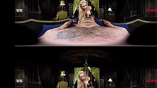 Busty Blonde Explosive Forbidden Bondage In Vr