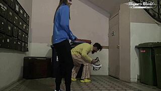 Behind the scenes of lili charmelle fucking with homeless