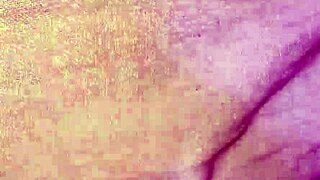 Mature amateur fingers her asshole
