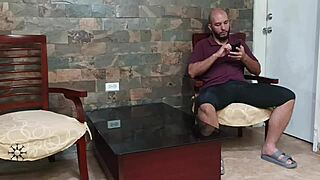 Teaching my shy stepbrother how to fuck porn in spanish while we are alone at home