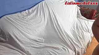 milf dances in underwear and sucks producer cock
