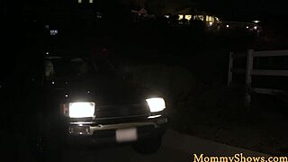 Busty Stepmom Scissoring Teen Before Oral Fun