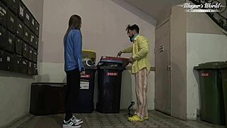 Behind the scenes of lili charmelle fucking with homeless