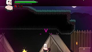 vampire girl seduces and fucks in hentai game
