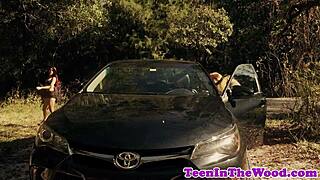 stranded teen hardfucked and jizzed in mouth