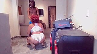 wife moans loud while getting monster cock creampie from bull