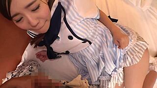 cute japanese school girl cosplayer secret video 4