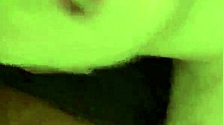 Sexy amateur babe with huge tits gives nasty blowjob and tit fuck showdown