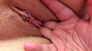 Curvy amateur housewife finger fucked to screaming orgasm