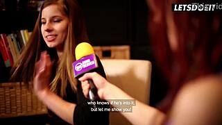 two girls talk favorite sex positions then pull out the toys