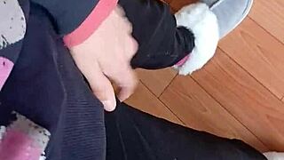 Lesbian Colleague And I Risk Office Masturbation