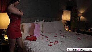 blonde has threesome with gf and her friend