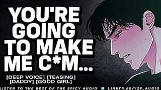 m4f audio sucking cock under your gamer boyfriends desk
