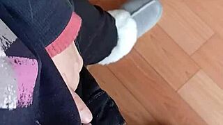 Lesbian Colleague And I Risk Office Masturbation