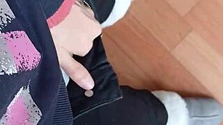 Lesbian Colleague And I Risk Office Masturbation