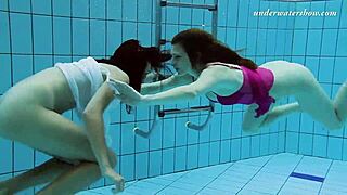 Lera and sima lastova sexy underwater girl
