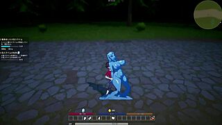 Adult monster forest encounter
