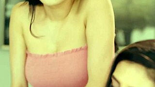 brunette lesbian teen licks hairy latina friend