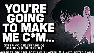 m4f audio sucking cock under your gamer boyfriends desk