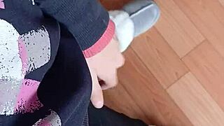 Lesbian Colleague And I Risk Office Masturbation