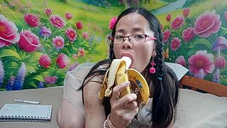 sucking banana video special turn you on
