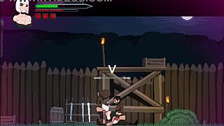 vampire girl seduces and fucks in hentai game