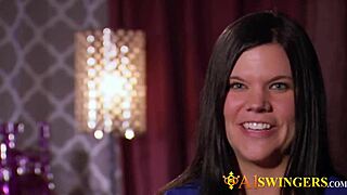 Swinger husband convinces his wife of joining the lifestyle