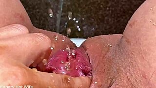Compilation of huge piss from pregnant milf