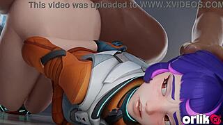 juno overwatch 3d dp tight asshole gangbang gone wrong animated