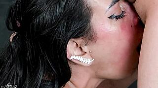 Rough Facefuck On Tattooed Venezuelan Kylei Ellish Sloppy Deepthroat Balls Deep