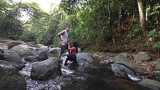 First part connects with nature while walking and playing