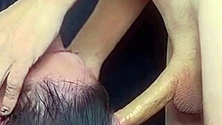 fucking her throat with extreme gagging