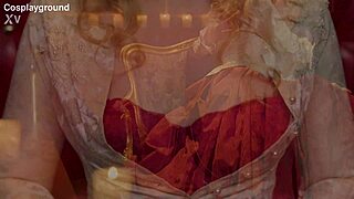 river lynn gives heathcliff every inch in wuthering heights cosplay parody