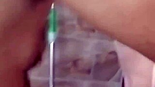 Wife shaves her pussy and ass for saudi lover fuck