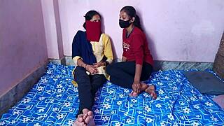 Fuck my girlfriend with me in real threesome hindi voice