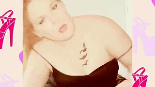 Flashing my pierced pussy in a pair of crotchless panties music video