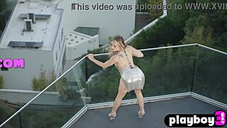 Hot blonde milf anna claire clouds showing big ass and posed in sexy dress