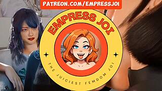 luna snow dominates and humiliates fan in femdom worship