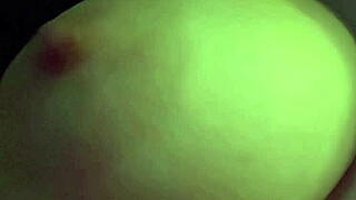 italian milf shows natural tits bouncing slow