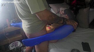 Hot pregnent 19 year old stepsia gets massive creampie