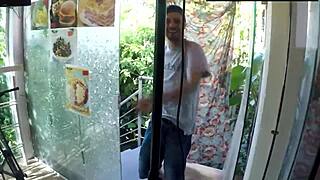milf explores glory holes in porto alegre