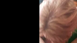How does master train his bitch with deep throat?